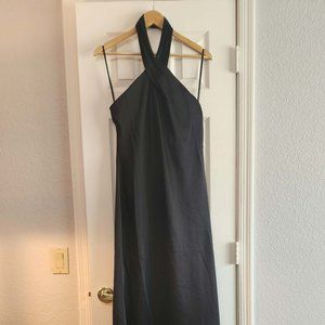 NWT BHLDN Ruby Twist Halter Satin Gown - Size 8 - Never been worn